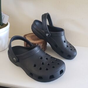 CROCS Youth Size C 13 Black Classic Clogs